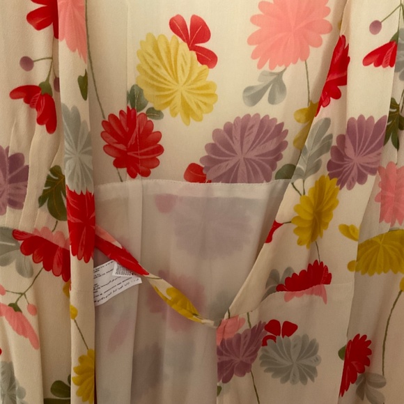 Mango floral wrap dress - Picture 3 of 8